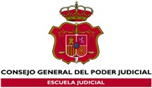 Logo Spain: The Judicial School of Spain, General Council of the Judiciary